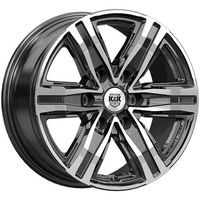 K&K R8 Алмаз Черный 6*139,7 7.5xR17 ET45 DIA92.5 (KC1174)