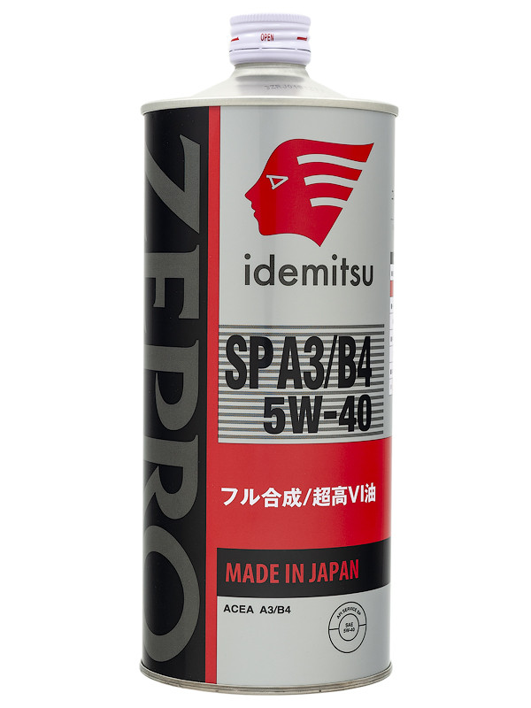 Масло моторное Idemitsu 5W40 30006054-001 ZEPRO EURO SPEC F-S SP A3/B4 1л